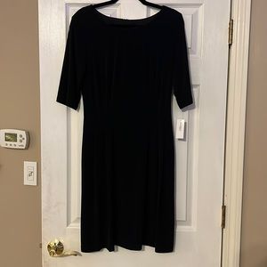 Dressbarn black midi dress